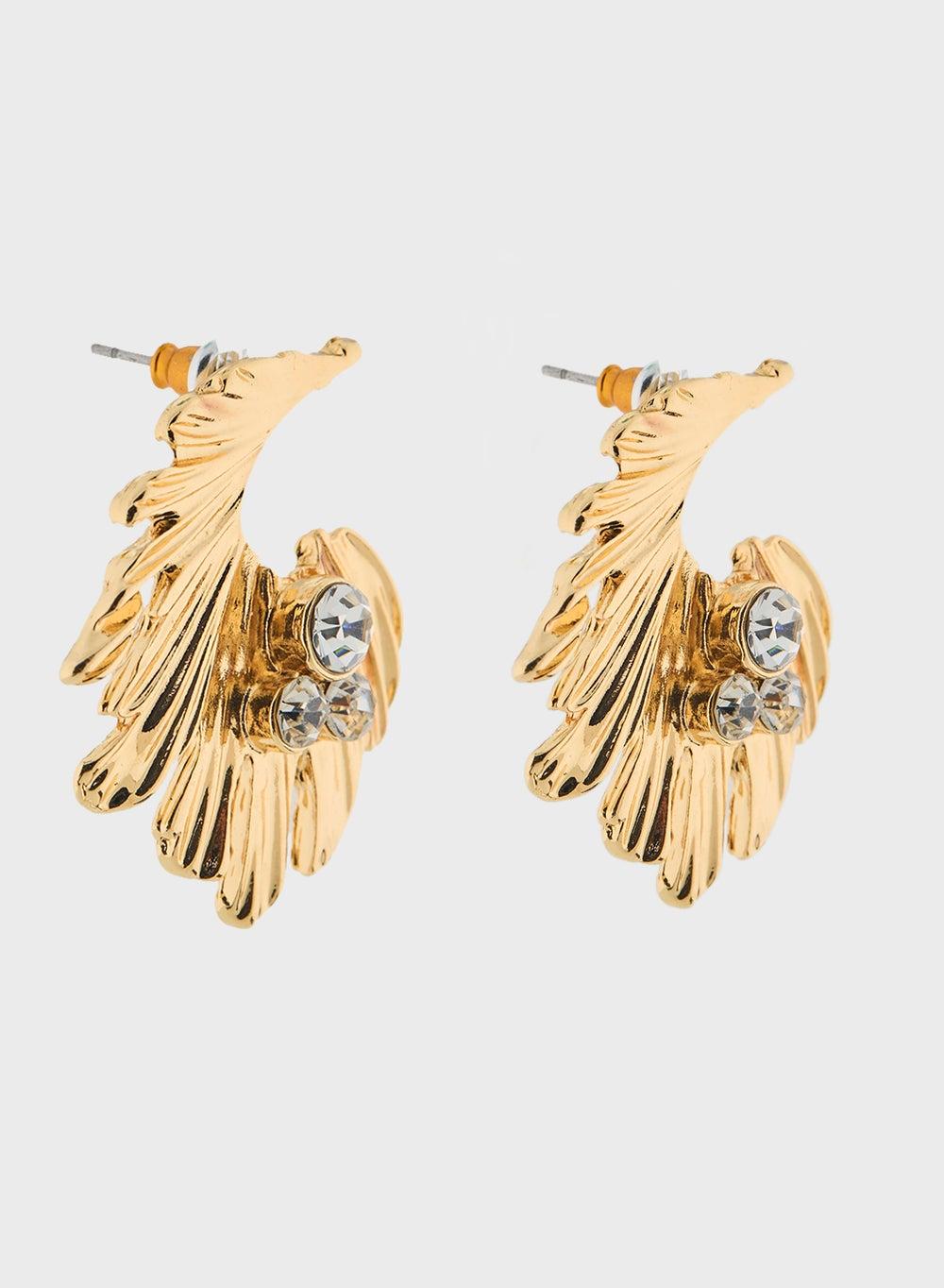 Ella Limited Edition Floral Stud Earrings - Timeless Elegance - Image 1
