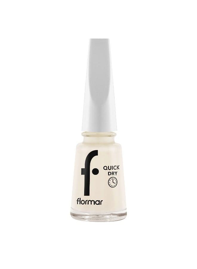 Vanilla Ice Cream Quick Dry Nail Polish - Lustrous & Durable - Image 1