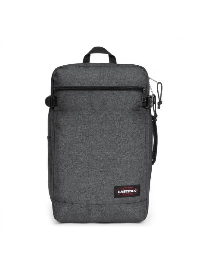 EASTPAK Black Denim Transit Pack: Art Meets Utility - Image 1