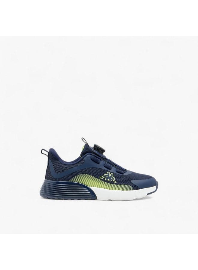 CK25717BP Boys' Navy Sports Sneakers with Innovative Buckle - Image 1