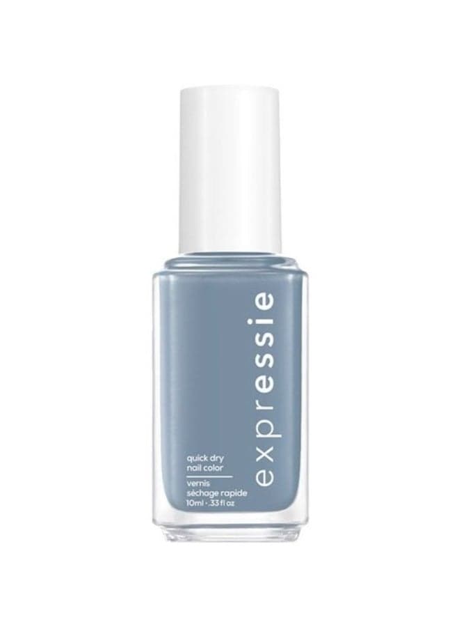 Essie Expressie Quick Dry Polish - Slate Blue Elegance - Image 1