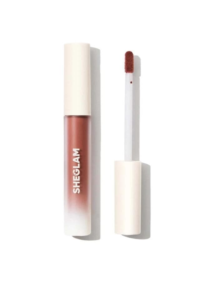 Maven Matte Allure Liquid Lipstick - Velvety Brown - Image 1