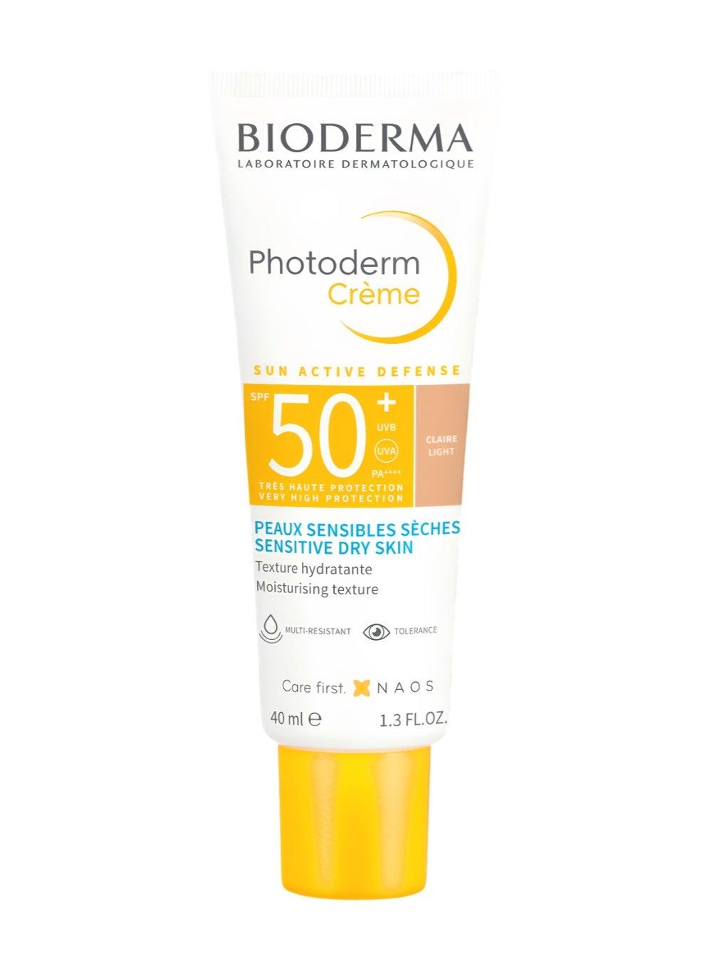 PHOTODERM MAX SPF50+ Cream LIGHT 40ML - Radiant Skin - Image 1