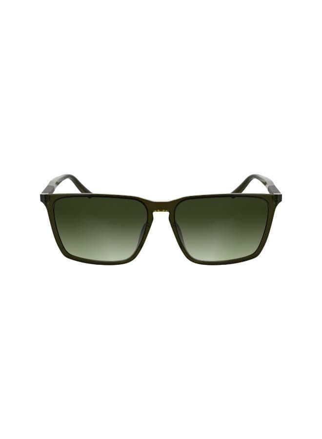 CALVIN KLEIN Eco-Elegance Men's Rectangle Sunglasses - Image 1