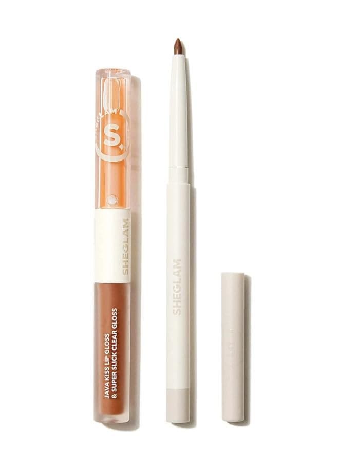Moody Taupe 90's Glam Lip Duo Set - Style No: 3450000153 - Image 1