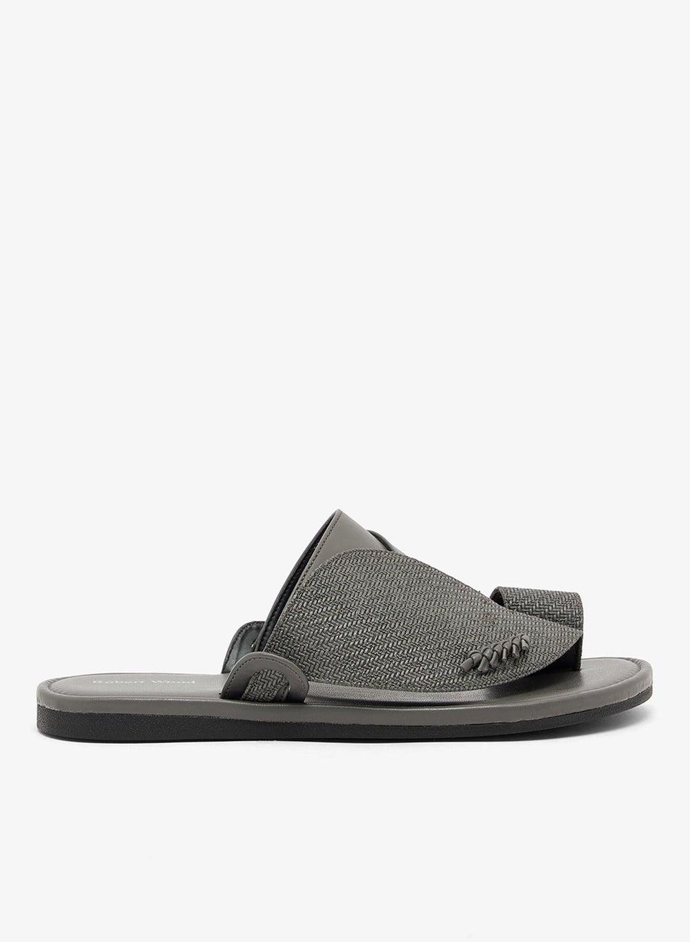 KSA Shirgi Grey Arabian Sandal - Model Nm S174 - Image 1