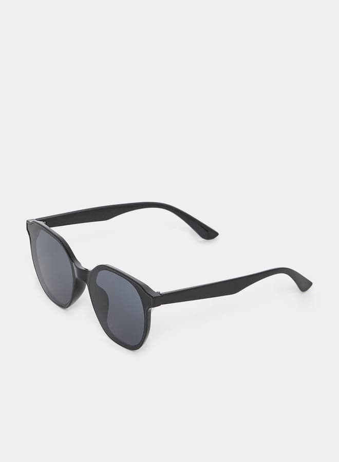 Styli Men's Round Sunglasses with Comfort Nose Pads - Image 1