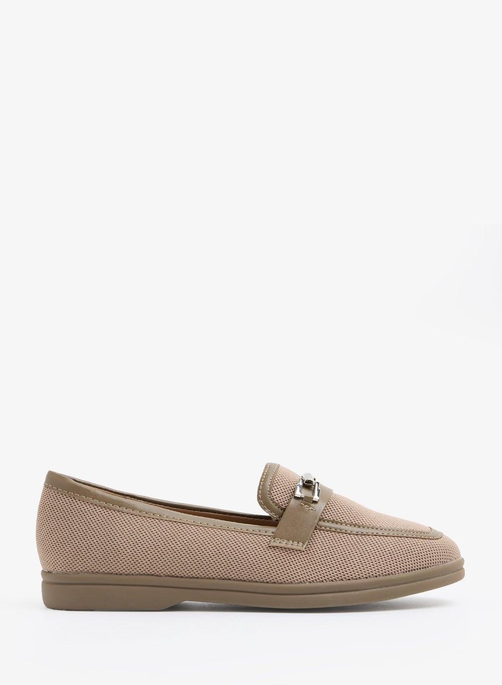 Giana Khaki Loafers: Elegance Meets Comfort - Image 1