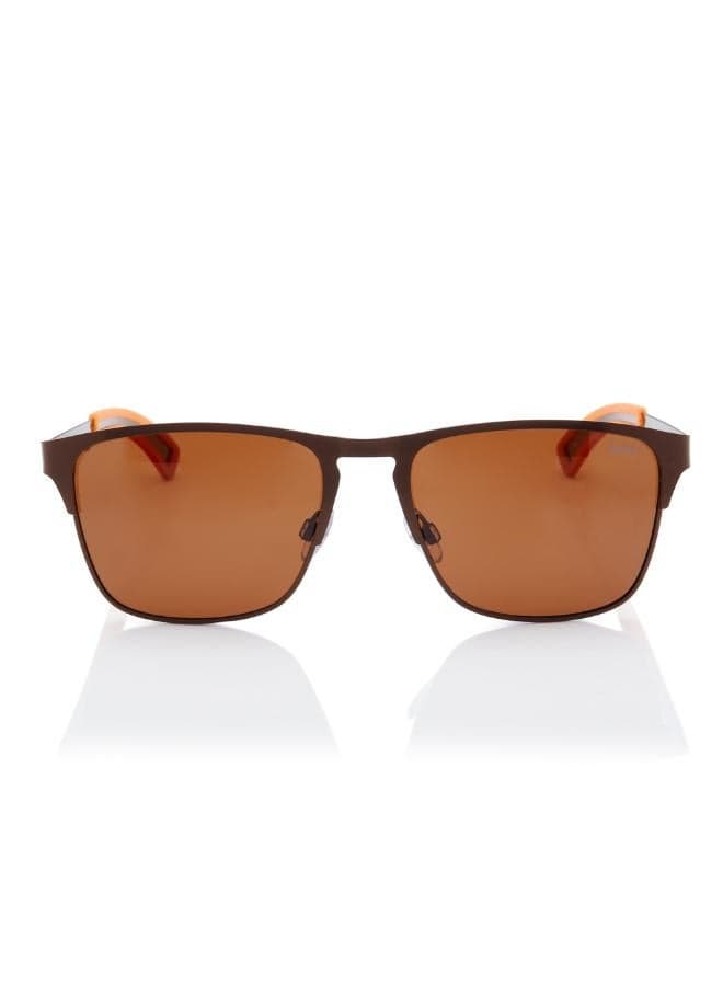 Lee Cooper LC1222C02 Men's Chic Polarized Brown Sunglasses - Image 1