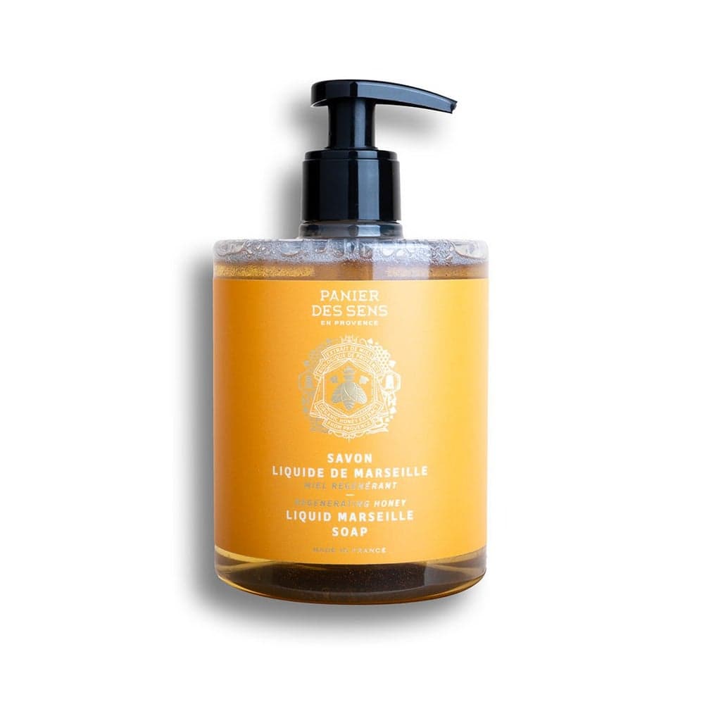 Regenerating Honey Liquid Marseille Soap 500ml - Image 1