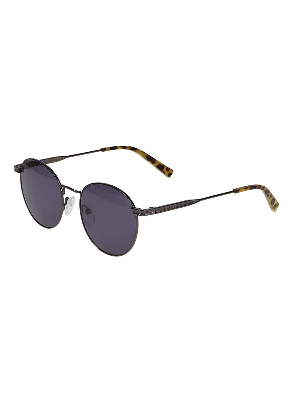 Ted Baker Ellis: Mirrored Round Sunglasses for Men - Image 1