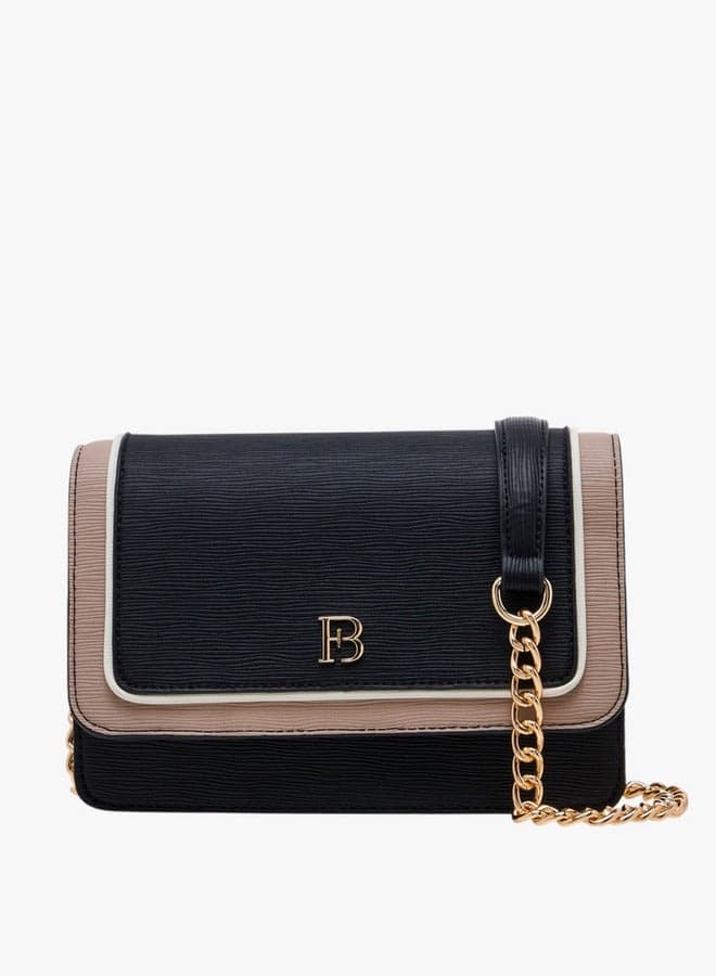 Flora Bella Textured Elegance: Women's Crossbody with Chain Strap - Image 1