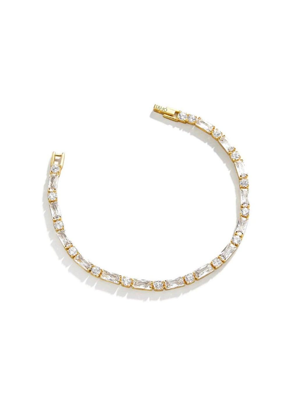 Liu Jo Realm Silver Bracelet LJ2689 - Elegant Green Accent - Image 1