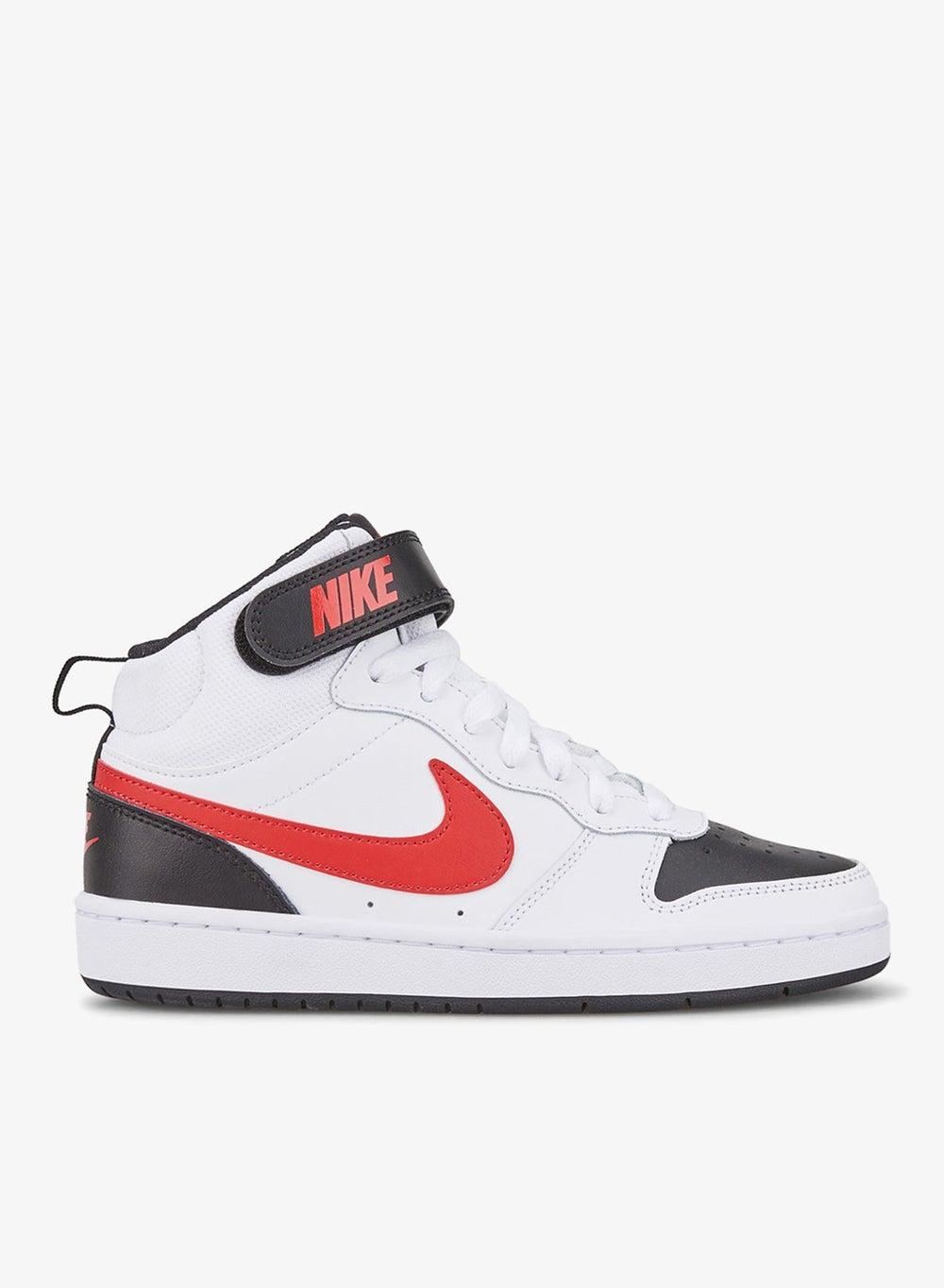 Nike Kids' Court Borough Mid 2 Premium High-Tops - Image 1