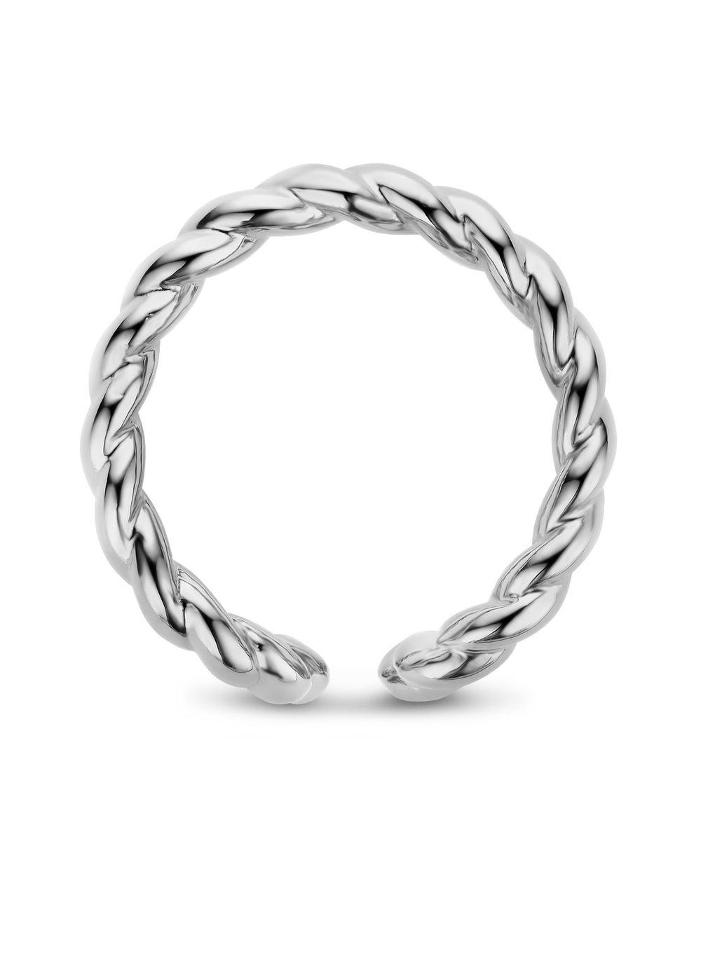 CERRUTI 1881 54 Chiara Iconic Stainless Steel Women's Ring - Image 1