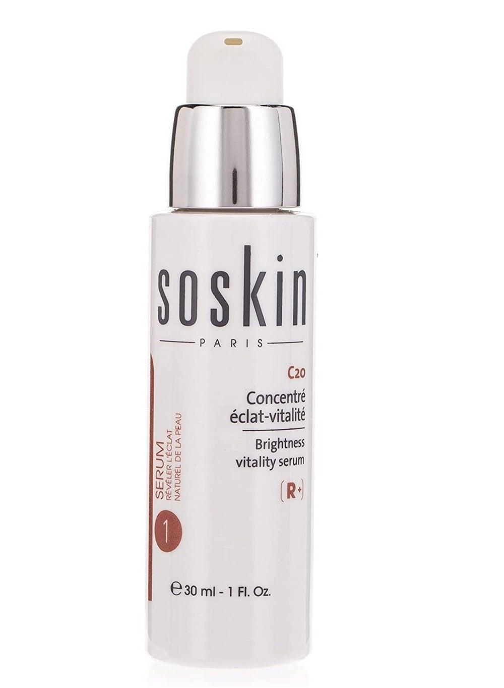 Soskin R+ C20 Vital Glow Serum 30ml - Radiance Enhancer - Image 1