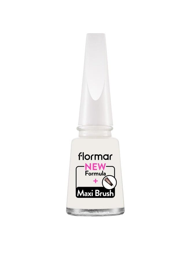 Flormar White Dance New 319 - Luxurious Long-Lasting Nail Enamel - Image 1