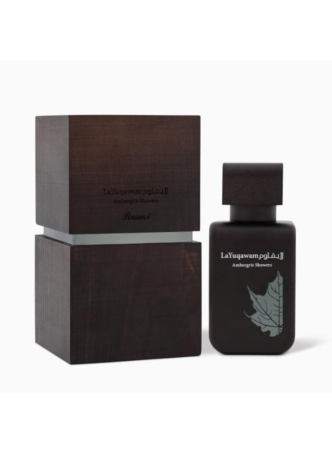 La Yuqawam Ambergris Showers 75Ml Eau de Parfum - Image 1