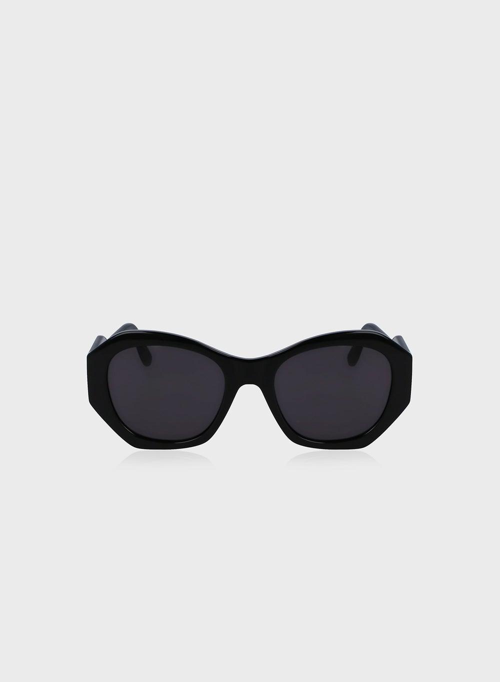 Karl Lagerfeld Chic Rectangle Cat-eye Sunglasses - Image 1