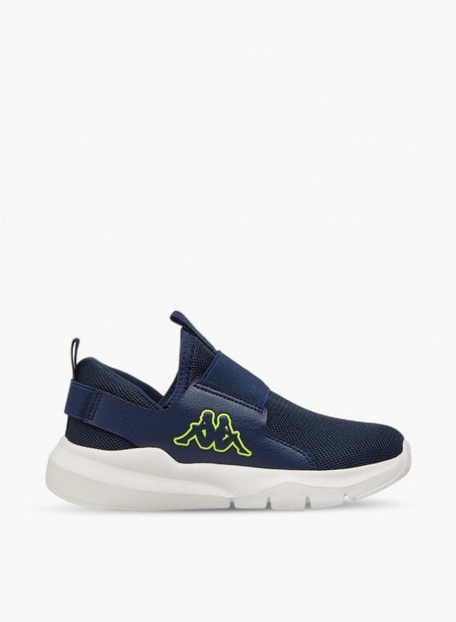 CK24527BJ Navy Boys' Performance Slip-On Sneakers - Image 1