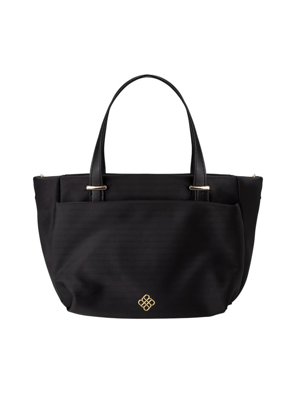 BATA Classic Black Embellished Tote for Women - Image 1