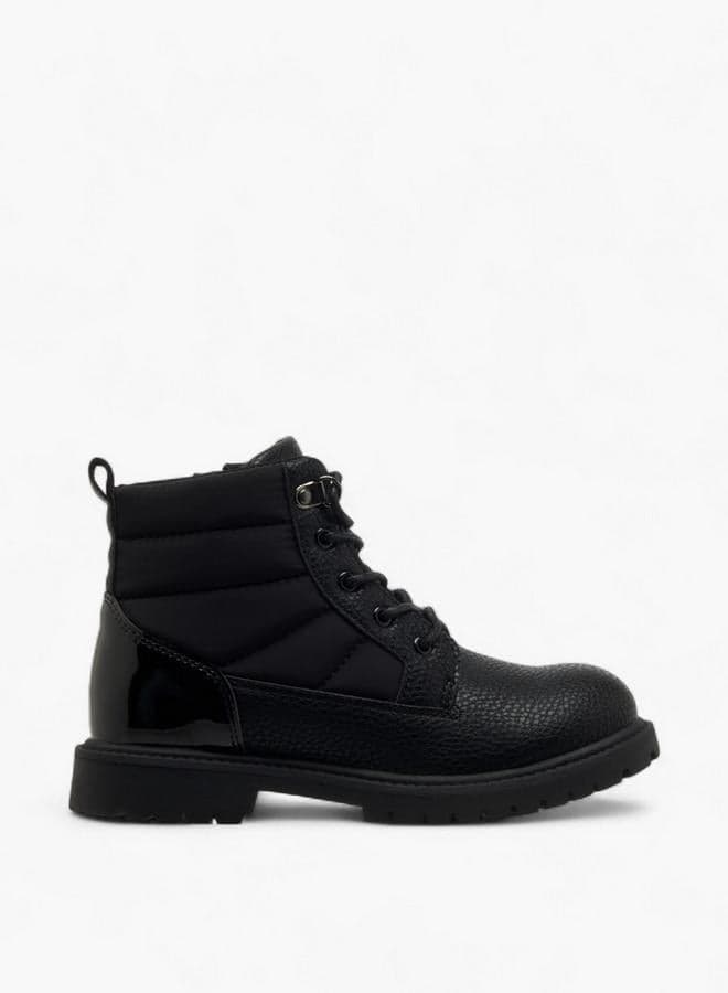 Chic Explorer Girls Zipper Boots 1728 026 – Elegant Black - Image 1