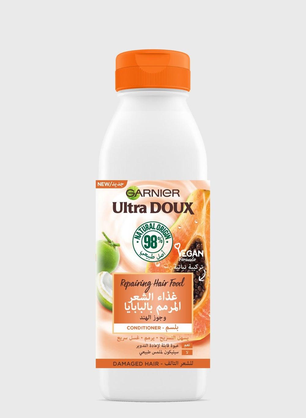 Papaya Hair Nourishment Conditioner 350Ml | Garnier Ultra Doux - Image 1