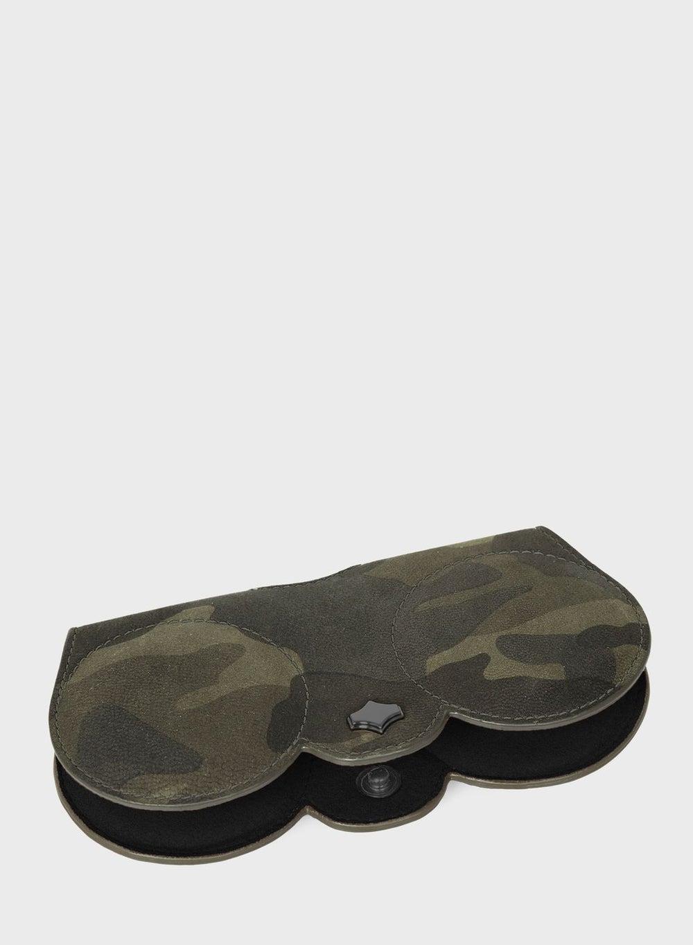 ANY DI Camo Chic Sunglass Case – Timeless Accessory - Image 1
