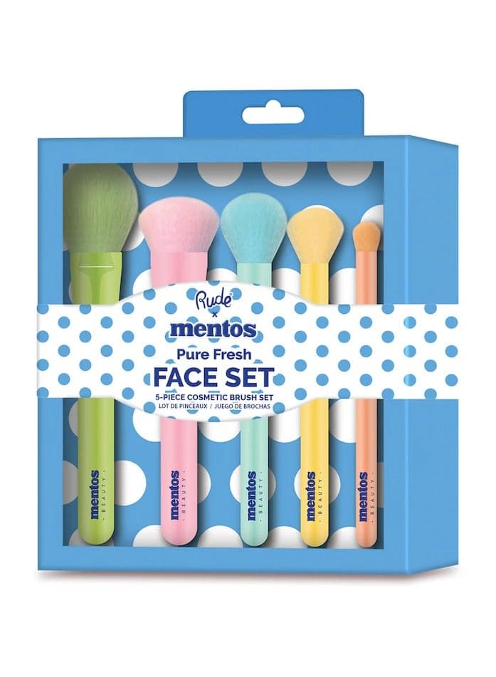 RUDE Mentos Pure Fresh 5-Piece Brush Set - Image 1