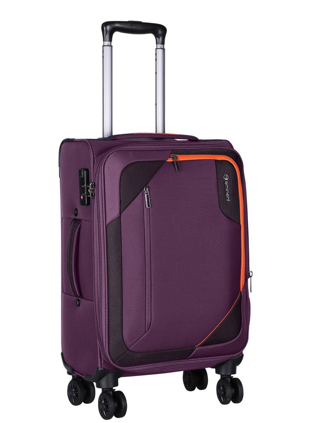 Eminent E765SZ Purple 20-Inch Lightweight Expandable Trolley - Image 1