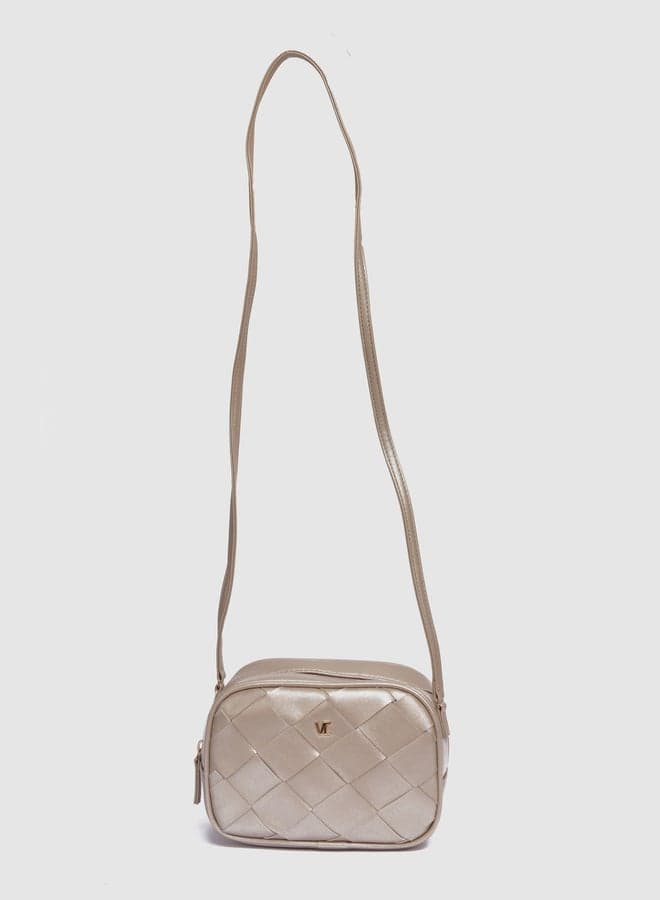 Vincci Vb 2405 Gold-Toned Elegance Shoulder Bag for Women - Image 1