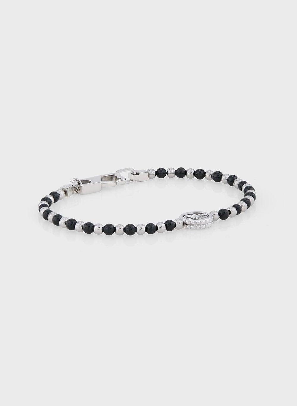 GUESS Jumb03037Jwstbkl: Polished Dual-Tone Men's Bracelet - Image 1