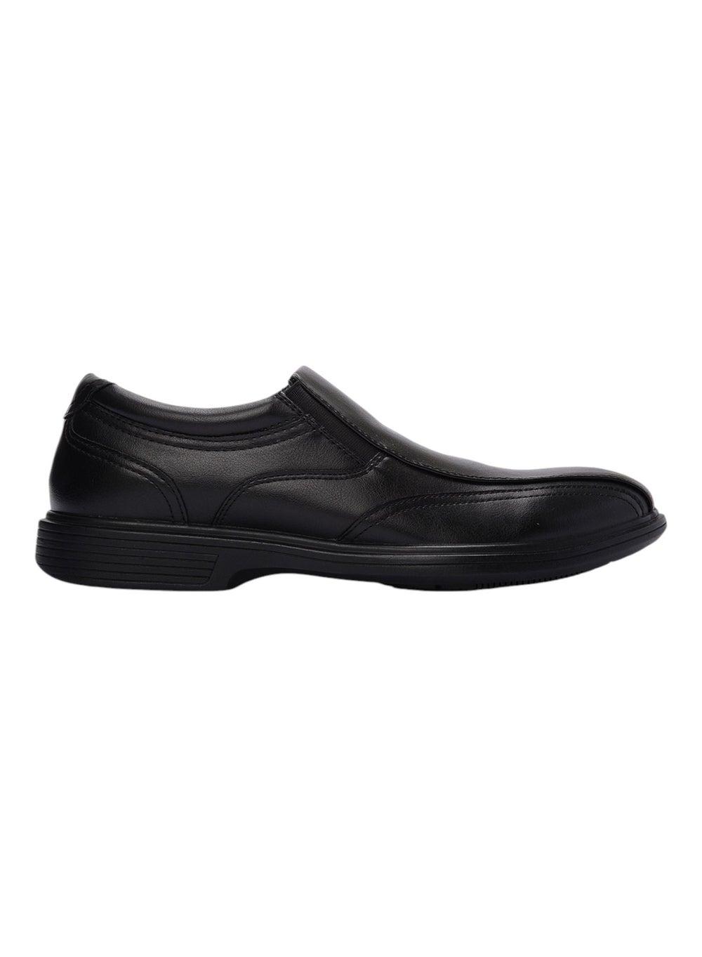 Bata Comfit Black Elegance: Classic Formal Loafers - Image 1