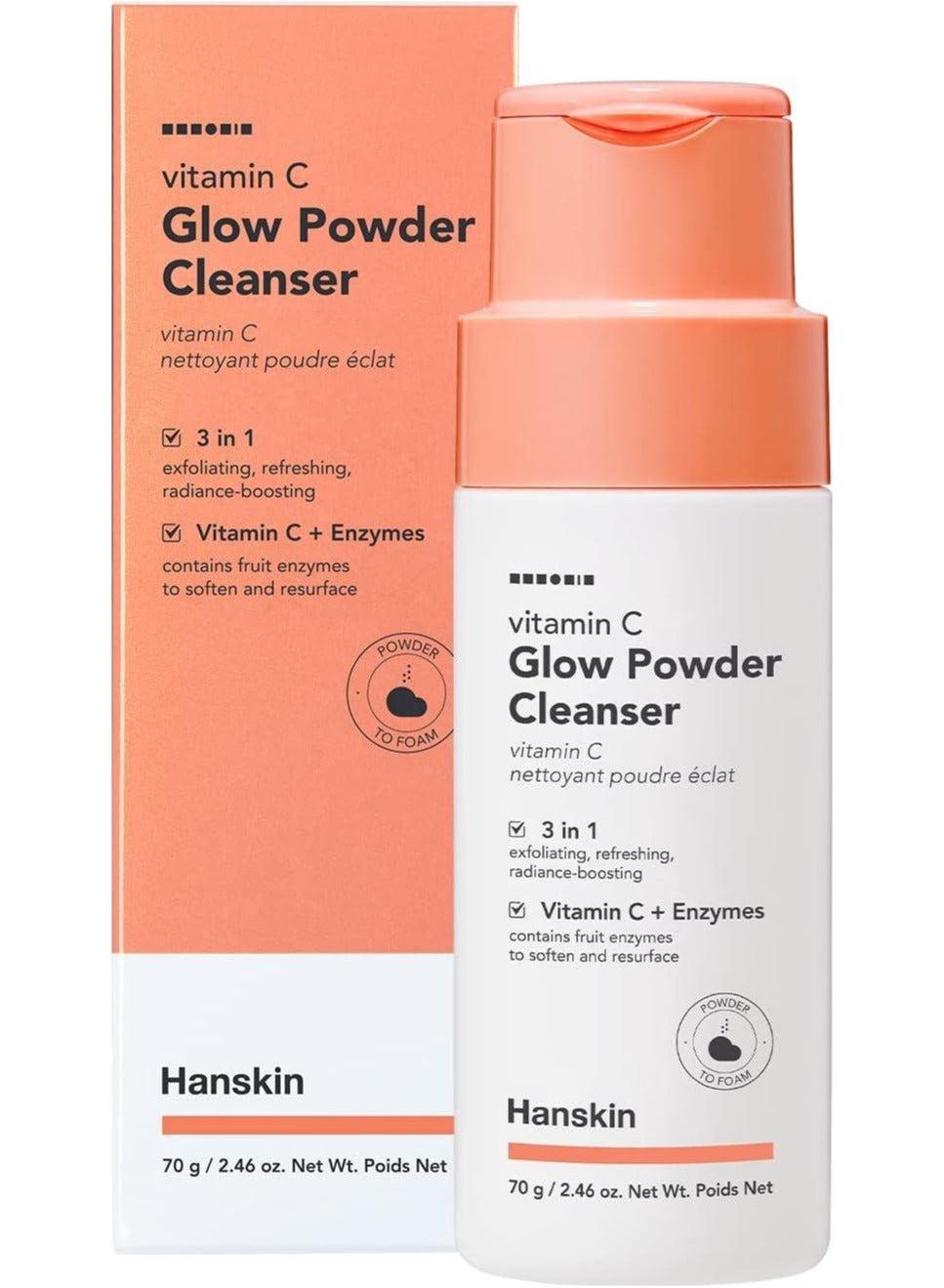 Hanskin 70G Vitamin C Radiance Boosting Powder Cleanser - Image 1