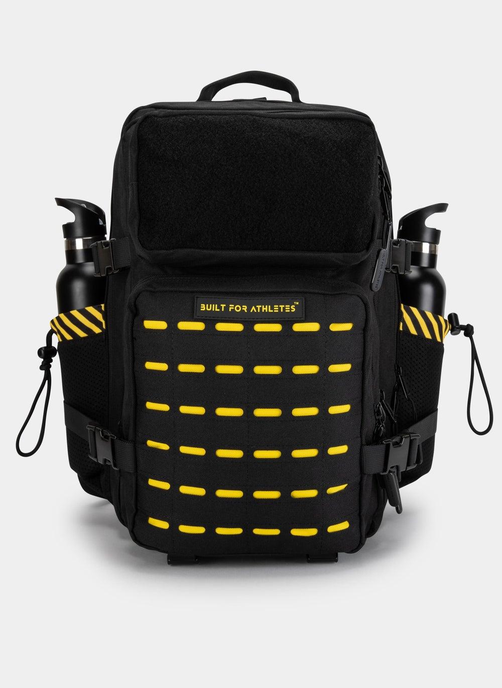 Athletic Elite 35L Gym Backpack in Black & Yellow - Image 1