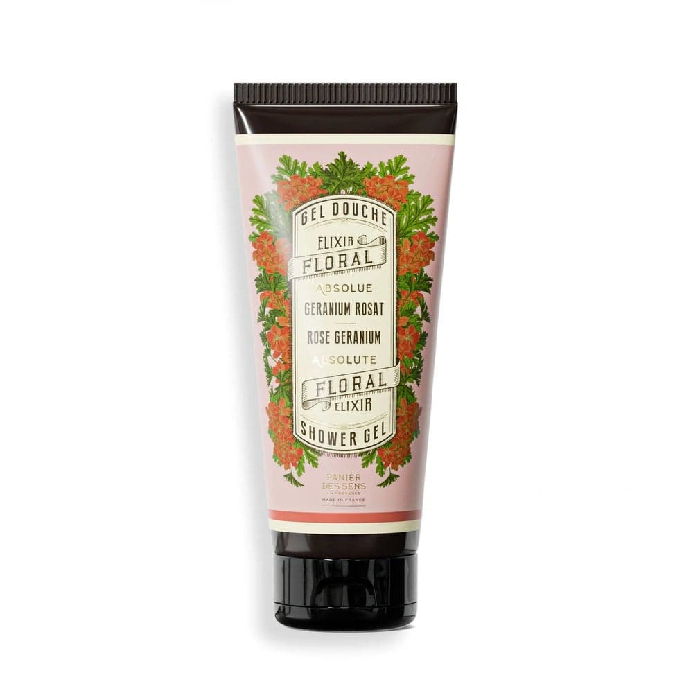Geranium Rosat Luxury Shower Gel 200ml - Image 1