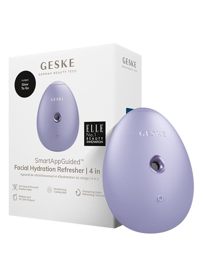 Geske 4-in-1 Purple Hydration Refresher & Facial Steamer - Image 1