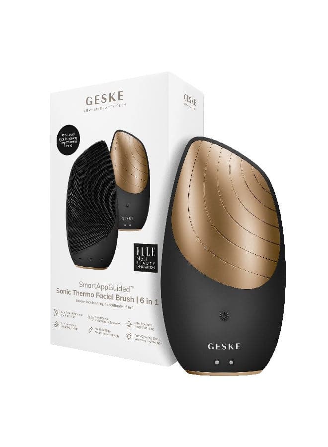 Smart Sonic Thermal 6-in-1 Facial Brush - Radiant Grey - Image 1