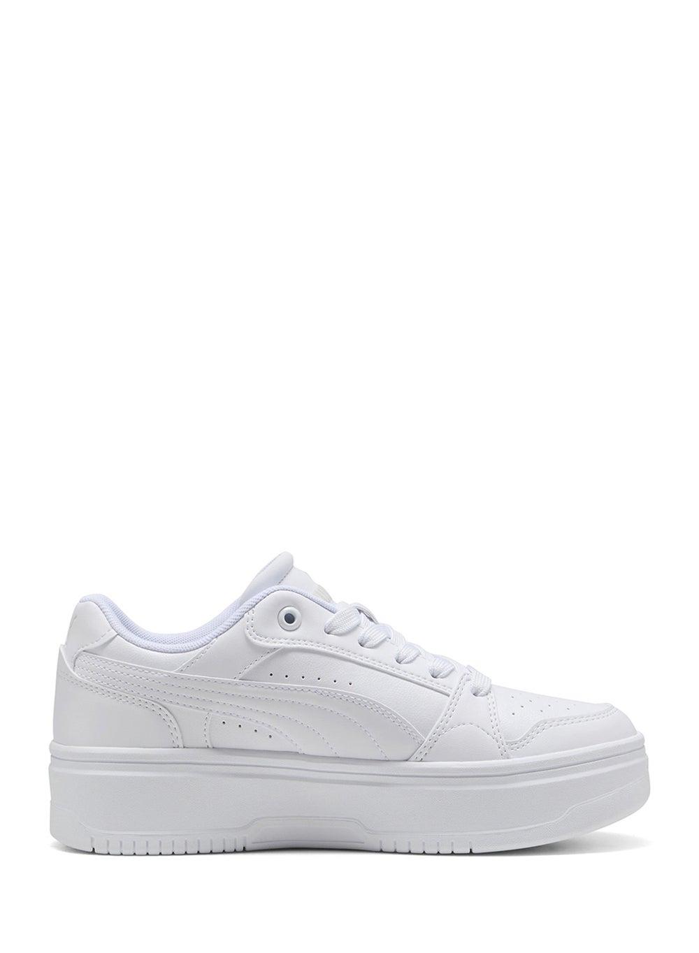 Rebound Femme Low 40259201: Sleek White-Vapor Gray Sneakers - Image 1