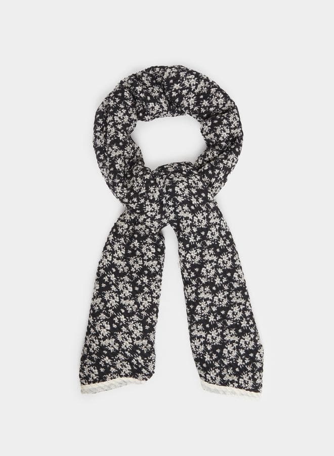 Styli Floral Elegance Scarf – Chic Accessory for Every Woman - Image 1