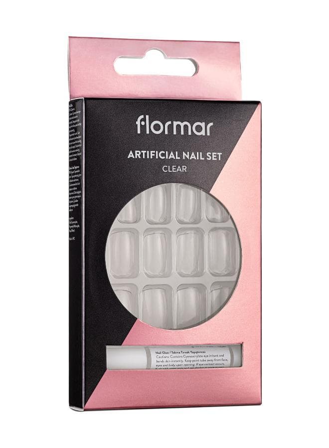 Flormar Clear Elegance Nail Set - 01 - Image 1