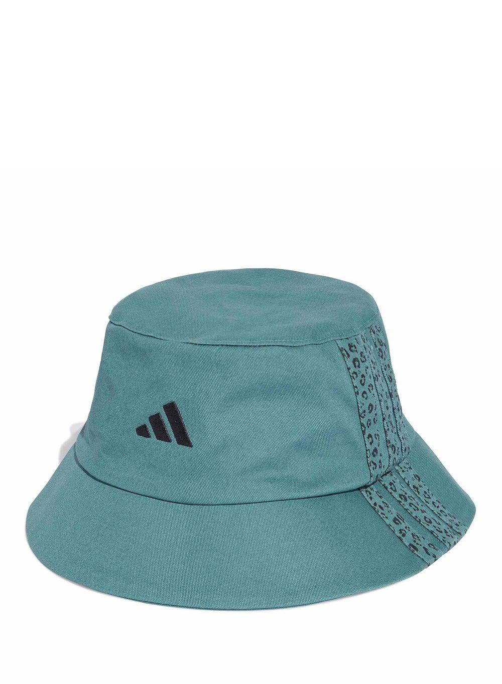 Adidas 3 Stripe Leopard Graphic Men's Bucket Hat - Image 1