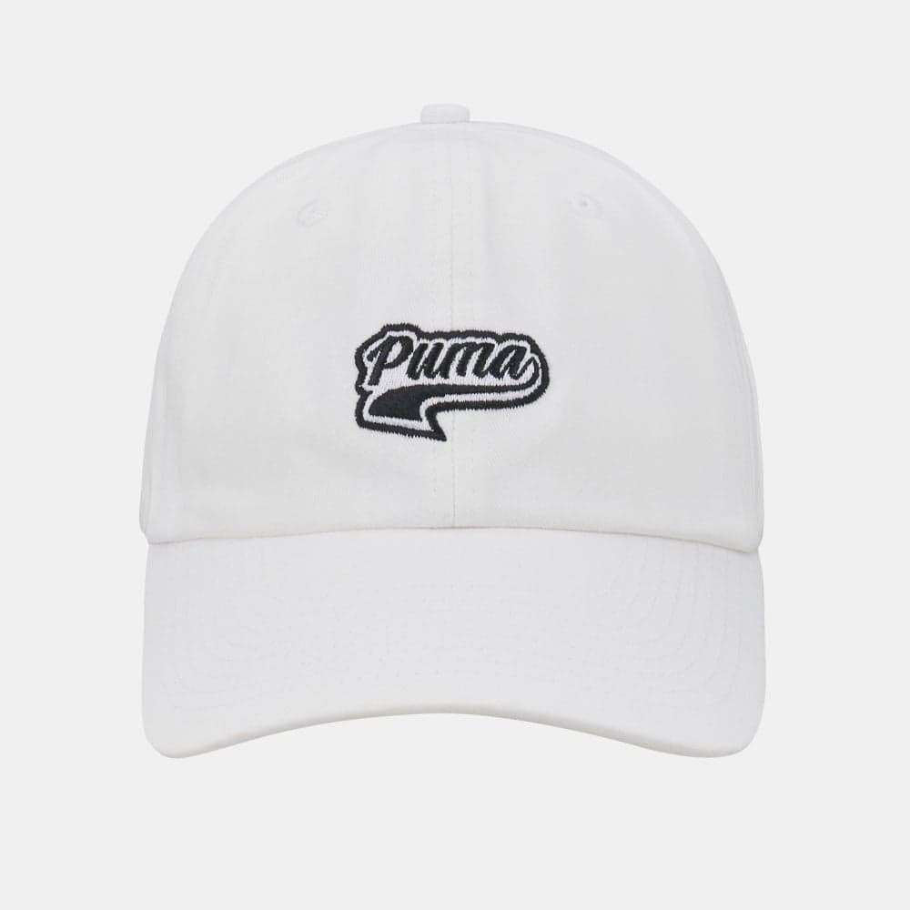 PUMA Script Logo Cap - Classic Cotton Style for Men - Image 1