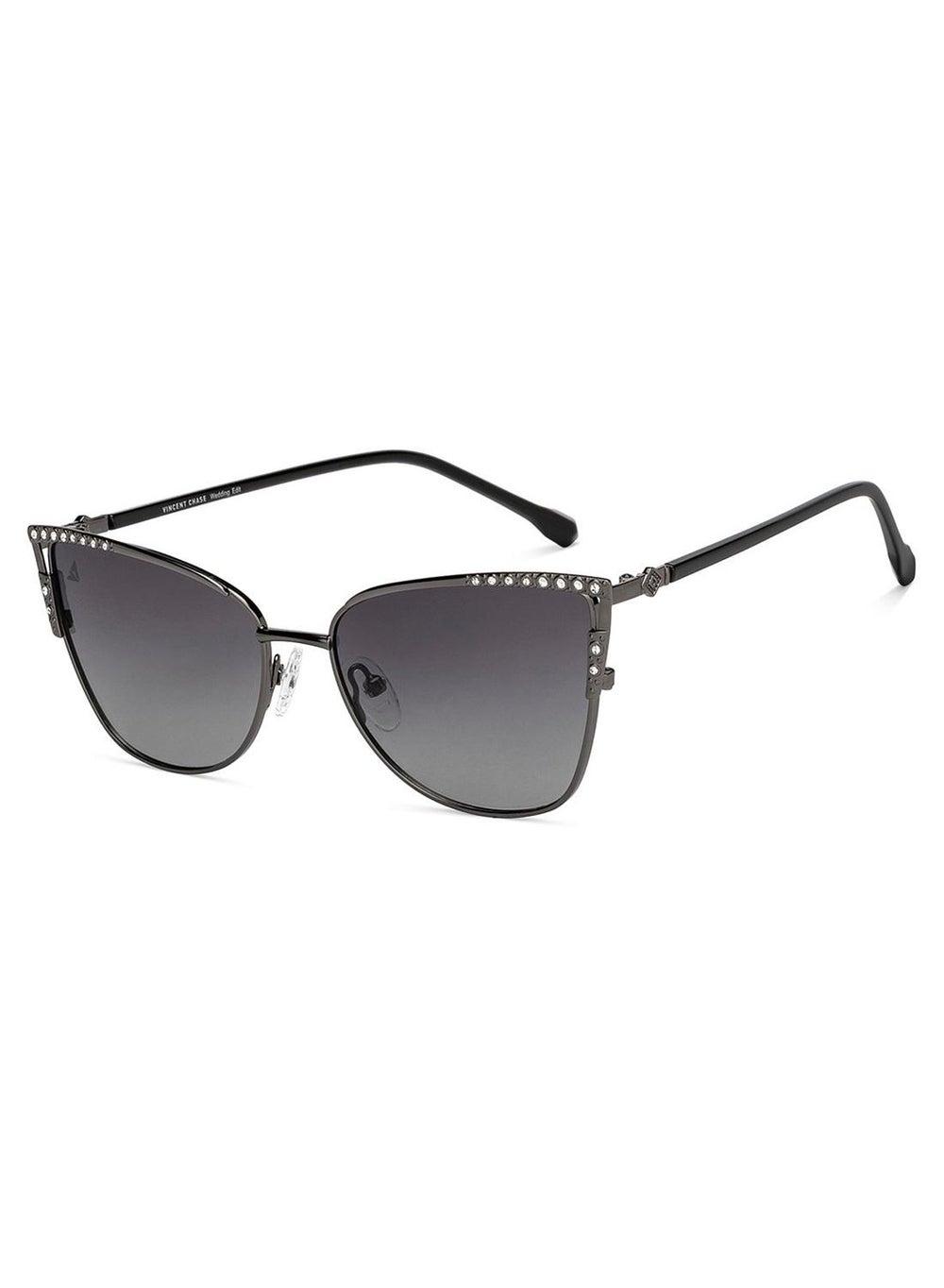 VINCENT CHASE VC S16468 Polarized Cat Eye Sunglasses for Women - Image 1