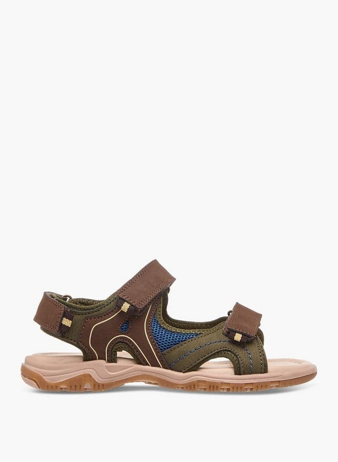 Boys' Elegant Colourblock 25Ss3578Brown Sandals - Image 1