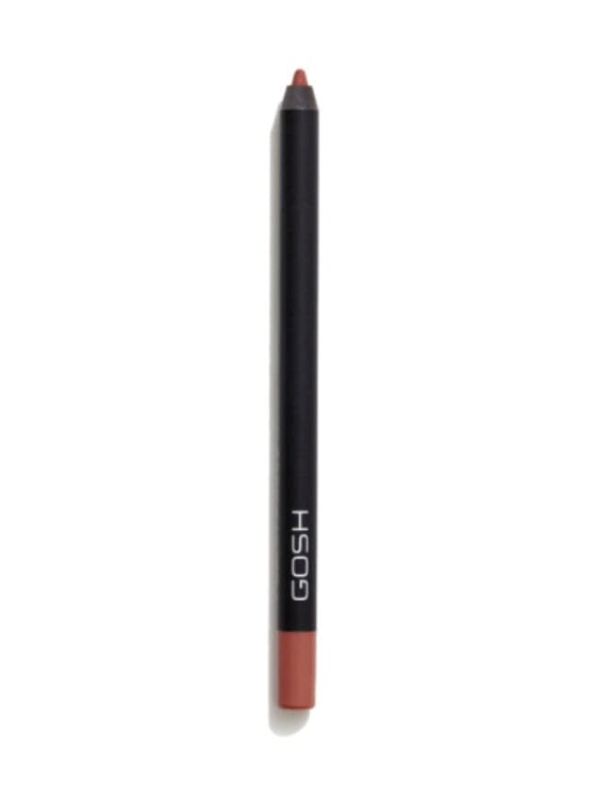 Gosh Velvet Touch Lipliner 001 Nougat Crisp - Waterproof Elegance - Image 1