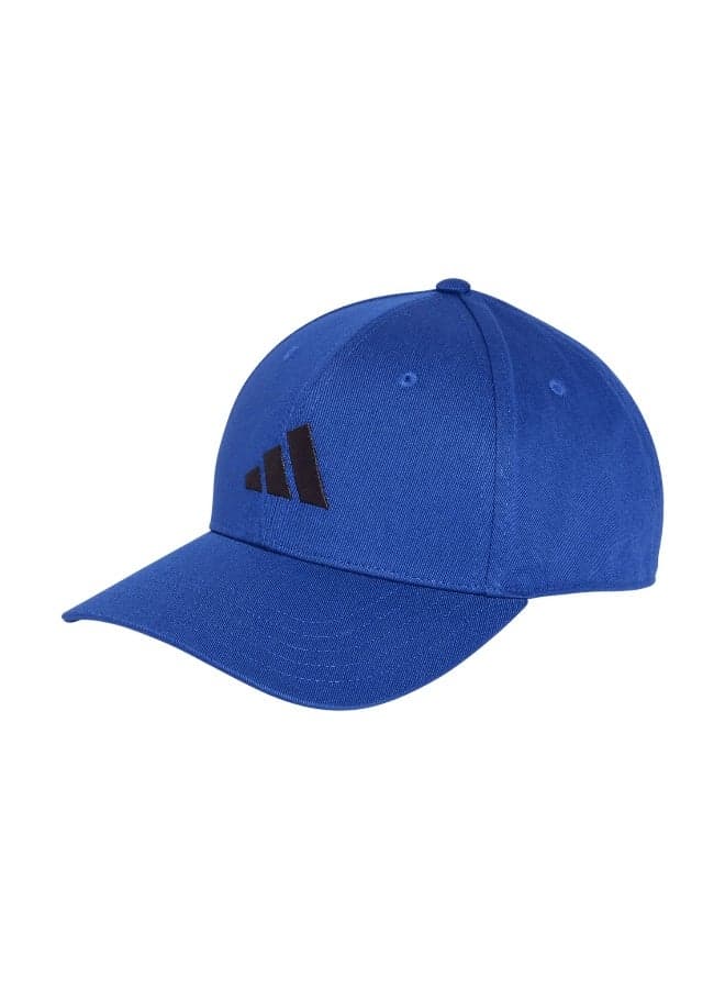 Adidas ROYBLU/BLACK Logo Cotton Unisex Baseball Cap - Image 1