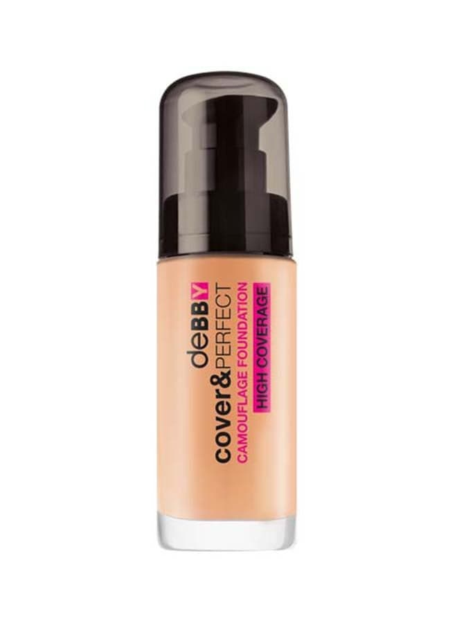 Cover and Perfect High-Coverage Foundation 03 - Image 1