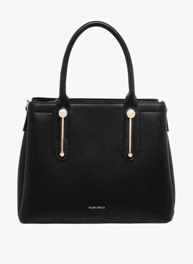 Flora Bella Textured Tote - Elegance Meets Function - Image 1