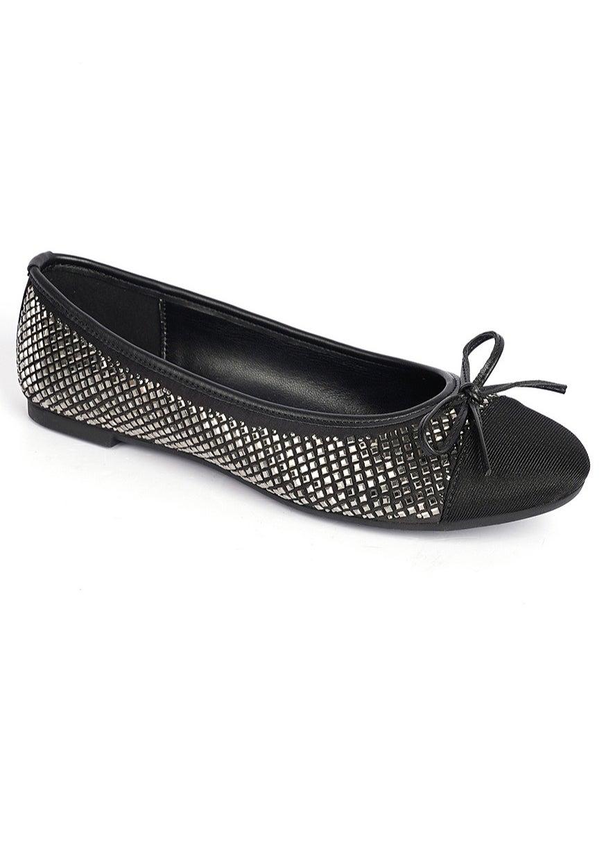 Elegant Black Lifestyle Ballerinas for Discerning Women - Image 1
